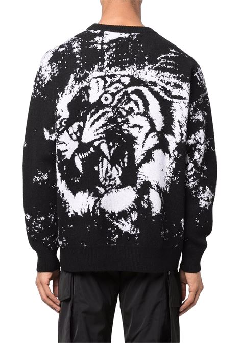 Maglione con ricamo tigre JUST CAVALLI | Maglie | S01HA0479 N15028900J